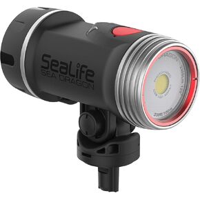 SeaLife Sea Dragon 2300F Underwater Photo-Video Light, Bright and Colorful Video and Photos, for Scuba and Snorkeling with Compact and Action Cameras (with Flex-Connect Grip and Tray)
