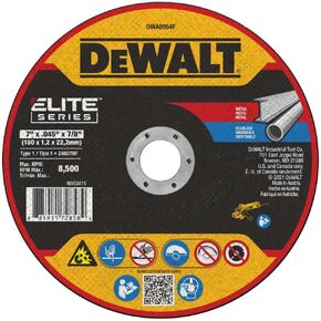 DeWalt 7 X .045 X 7/8 Elite T1 Cut