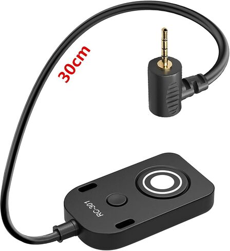 RC301-2.5mm 196.8 "Extended Cable Shutter Release Remote for Fujifilm and Canon Cameras EOS Rebel T8i T8 T7i t6 t6i t1i t2i t3 t3i t4i SL3 2000d 4000d R100 Fuji XT2/3/4/5 XH2S GFX100/S /50 /s in Saudi Arabia