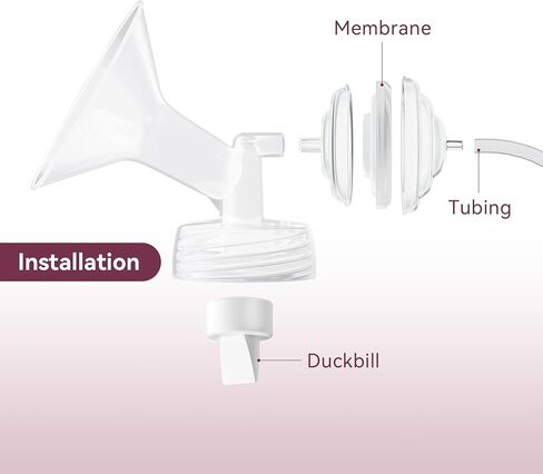 Accessories for Spectra S1 S2 and Motif Luna, Pump Replacement Parts Backflow Protectors Membrane Duckbill Valve Tube Not Original Spectra Parts. in Saudi Arabia