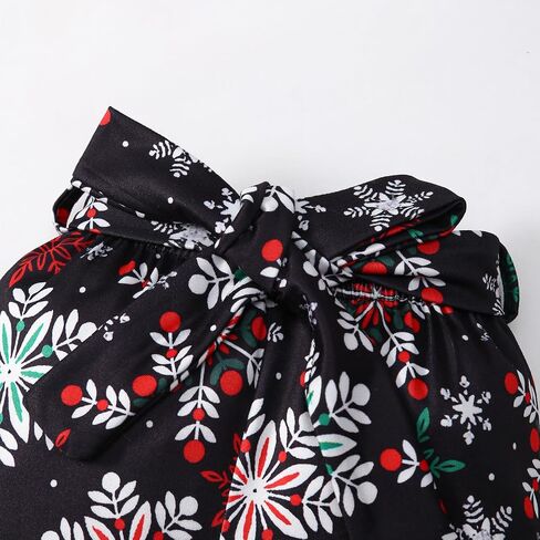 Newborn Baby Girl Christmas Outfit Long Sleeve Ribbed Romper Candy Pants Set Headband 3pcs Fall Winter Clothes in Saudi Arabia
