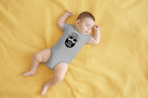 AW Fashions The Best Uncles Have Beards Bodysuit Funny Baby Girl Outfit Cool Infant Boy Newborn Romper in Kuwait