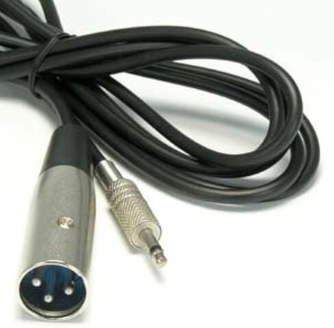 كابل ذكر أحادي بطول 6 أقدام XLR ذكر إلى 3.5 مم من InstallerParts - يمكن استخدامه مع كابلات الميكروفون وواجهات الصوت وتطبيقات PA والمزيد! in Saudi Arabia