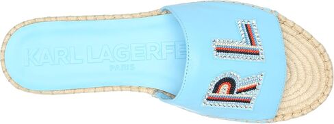 KARL LAGERFELD Women's Caine Slide Espadrille Sandal in Saudi Arabia