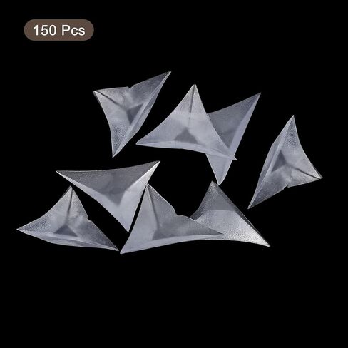 uxcell 50 Pcs Stair Dust Corners Plastic Triangle Stair Corner Guard Dustproof Corner Protector for Drawer Furniture Cabinet Wardrobe Step Corner in Saudi Arabia