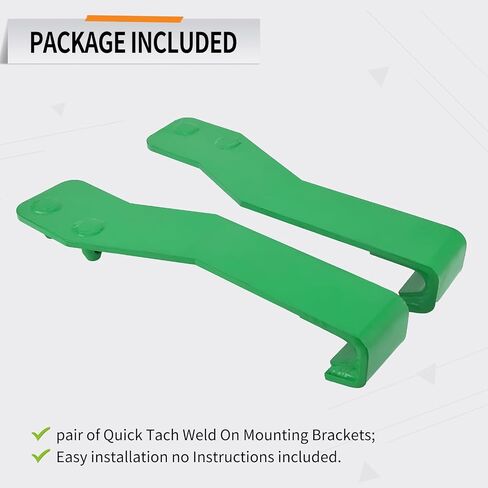 Loader Quick Tach Weld On Mounting Brackets Fit for John Deere Front Tractor Loaders in Saudi Arabia