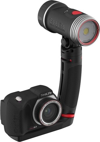 SeaLife Sea Dragon 2300F Underwater Photo-Video Light, Bright and Colorful Video and Photos, for Scuba and Snorkeling with Compact and Action Cameras (with Flex-Connect Grip and Tray) in Kuwait