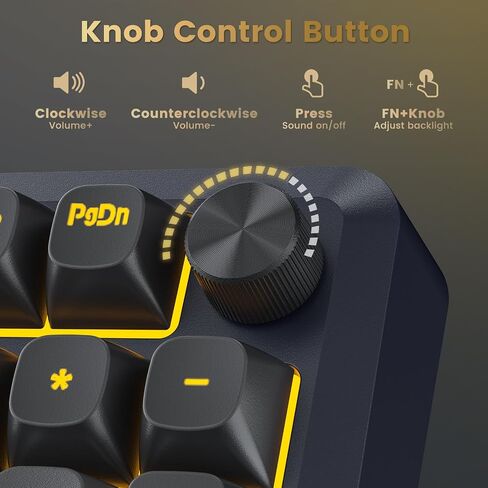 لوحة مفاتيح ميكانيكية لاسلكية من Redragon، لوحة مفاتيح ألعاب RGB مثبتة على حشية ثلاثية الأوضاع مع مقبض مستوى الصوت، ومفاتيح خطية مسبقة التشحيم، ملف تعريف MDA، 98 مفتاحًا لوحة مفاتيح كريمية قابلة للتبديل السريع لأجهزة الكمبيوتر/الكمبيوتر اللوحي/Xbox/PS4 in Saudi Arabia