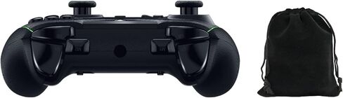 وحدة التحكم السلكية للألعاب Razer Wolverine V2 لأجهزة Xbox Series X|S وXbox One والكمبيوتر الشخصي - أزرار عمل ميكانيكية تعمل باللمس، وأزرار أمامية قابلة لإعادة التعيين، ووضع تشغيل الشعر، ومقبس صوت 3.5 مم، أسود، يتضمن حقيبة in Kuwait