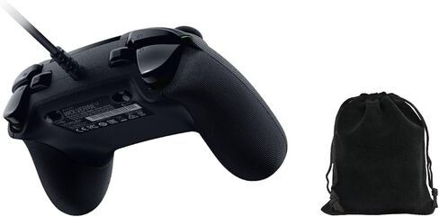 وحدة التحكم السلكية للألعاب Razer Wolverine V2 لأجهزة Xbox Series X|S وXbox One والكمبيوتر الشخصي - أزرار عمل ميكانيكية تعمل باللمس، وأزرار أمامية قابلة لإعادة التعيين، ووضع تشغيل الشعر، ومقبس صوت 3.5 مم، أسود، يتضمن حقيبة in Kuwait