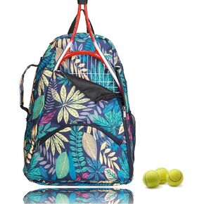 Tennis Bag Tennis Backpack - Tennis Bags for Women and Men to Hold 1 or 2 Tennis Rackets/Racquets, Multifunctional Sports Bag