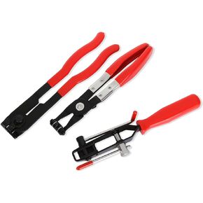 Acrux7 3Pcs CV Boot Tool CV Joint Boot Clamp Pliers Set Hose Band Cut-off Pliers Snap Type Car Repair Tool Accessories