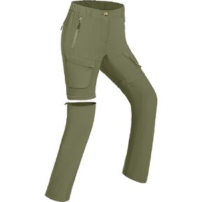 Little Donkey Andy Womens Hiking Pants Convertible Zip Off Quick Dry Pants for Cargo, Travel, Camping, Outdoor, Fishing