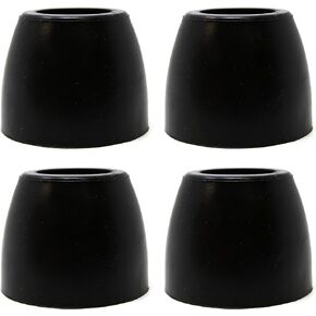 4-Pack Cargo Trailer Truck Replacement ramp Door Rubber Bumper Stop Cone 2" Tall