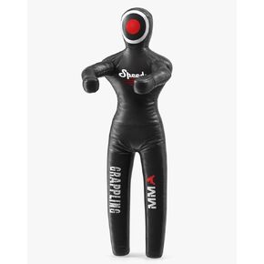 MMA Grappling Dummy Judo Karate Punching Bag Dummy BJJ Wrestling Dummy Practice Martial Arts Boxing Standing Position Brazilian JIU Jitsu Submission Training - UNFILLED