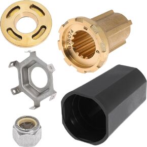 Flo-Torq II Hub Kit Replace 835257Q1 for Mercury 60-300 HP Engines for Mercruiser Alpha Bravo One Drives