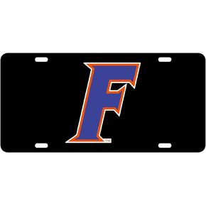 Florida Gators Black Acrylic License Plate Car Tag. Florida F