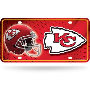Rico Industries NFL Unisex Metal License Plate Tag