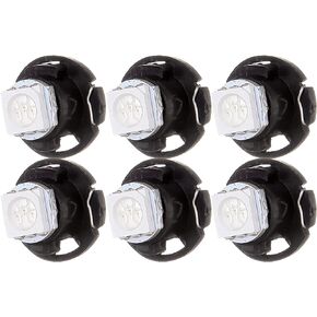 cciyu 6 Pack White T4.7 Neo Wedge 5050 Led for A/C Bulbs Lamp Light Fits For 2001-2012 For Dodge Ram 1500 Van Intrepid Dakota Caravan Grand Caravan Ram 5500 4500 3500 Van 3500