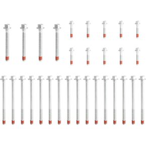 Cylinder Head Bolts Set Compatible with Chevy Corvette Silverado GMC Sierra Yukon Cadillac Buick Hummer Pontiac Replaces# ES72173 ES 72173
