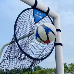 Soccer Targets for Goals Training (2pc) - Soccer Training Target | Top Bins Equipment | Durable Design - Extra-Long Straps with Carry Case