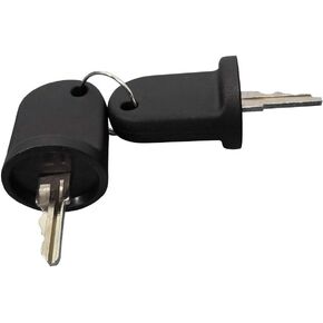 Drive-up Ignition Key Switch W/2 Keys for EZGO Electric RXV 2008-Up Replaces #605637 (Key Switch W/2 Keys)