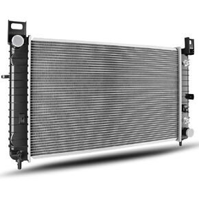 AUTOSAVER88 28'' Core Radiator Compatible with Chevy Silverado Sierra Suburban Tahoe GMC Yukon 4.3L 4.8L 5.3L 6.0L V6 V8 WITHOUT ENGINE OIL COOLER ATRD1035