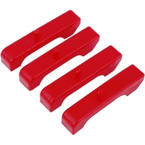 Rubber Radiator Insulator Pads, Radiator Support Bushings Fits for 73-87 Chevy C10 Caprice C20 K10 K30 C30 GMC K1500 Replace# Prothane 7-1711 Small Block Engined Radiator Isolators