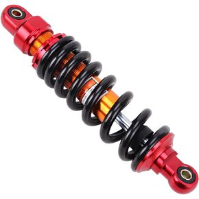 280mm Adjustable Motorcycle Rear Shock Absorber Suspension 11" Shock Fit for Dirt Bike Pit Dirt Bike Fit for Honda Yamaha Apollo Stomp WPB Bucci Orion M2R Lucky 50cc 70cc 90cc 110cc 125cc 150cc