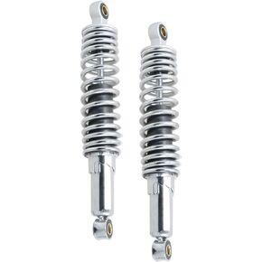 1 Pair 12.5 320mm Motorcycle Universal Rear Shock Absorbers Replacement for Suzuki Yamaha Sportster XL883 1200 Kawasaki 90cc 110cc 125cc 150cc Dirt Bike Go Kart ATV Black