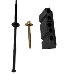 Base Clamp Battery Hold Down Kit Compatible for Expedition, F-150, Fusion, Mustang, Aviator+More 00588