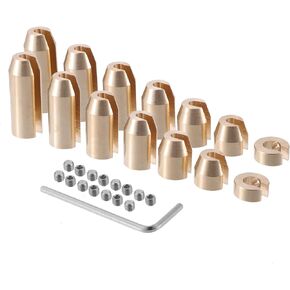 Rear/Brass Wheel Spoke Balance Weights Refill/with Wrench/Durable/Metal / 14pcs/Set/Gold Tone/for Motorcycle