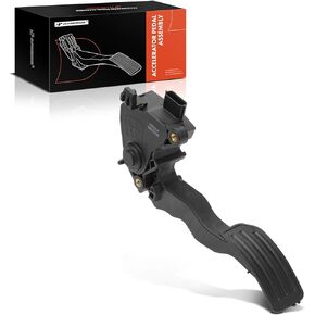 A-Premium Accelerator Pedal with Position Sensor Assembly Compatible with Nissan Versa 2013-2022, Versa Note 2014-2019, Kicks 2018-2022, Replace# 3V19113A00028