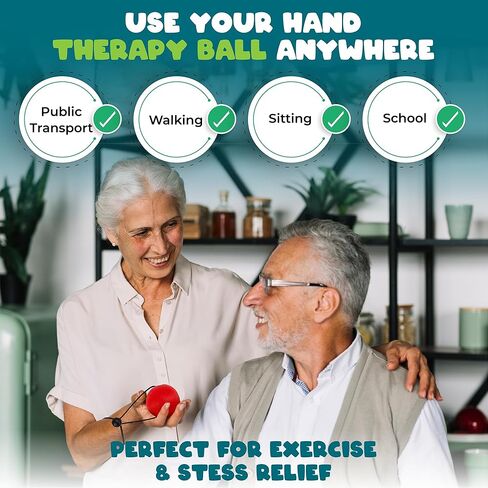مجموعة تمارين اليد من يوبيتيتوي للقوة والعلاج مكونة من 3 قطع، أجهزة تقوية اليد، معدات كرة الضغط العلاجية لتقوية اليد، عصارات التمرين، كرات الضغط للبالغين in Kuwait