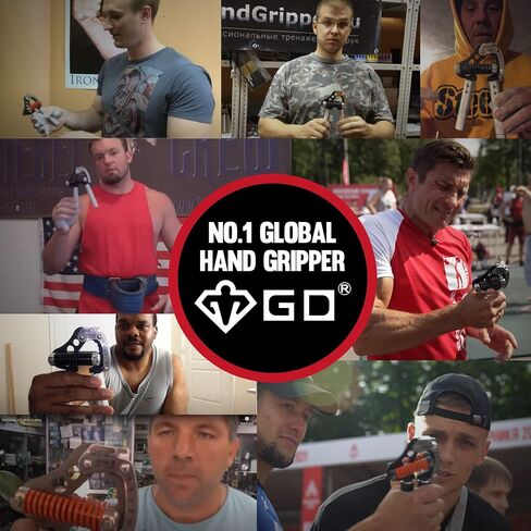 GD Grip Strength Trainer (مقوي قبضة اليد القابل للتعديل لتدريب الساعد) مقوي المعصم والساعد in Saudi Arabia