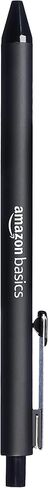 Amazon Basics Retractable Ballpoint Pen - Black, 1.2mm, 12-Pack in Kuwait