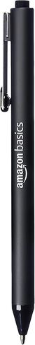 Amazon Basics Retractable Ballpoint Pen - Black, 1.2mm, 12-Pack in Kuwait