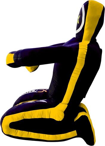 DALLX MMA Grappling Dummy BBJ Wrestling Brazilian Jiu Jitsu Punching Bag Judo Karate Throwing Boxing Fighting Dummy Self Defense Sitting Position – UNFILLED in Kuwait