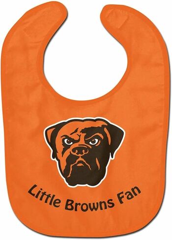 WinCraft NFL Cleveland Browns WCRA2047515 All Pro Baby Bib in Saudi Arabia