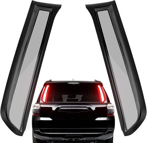 أضواء خلفية LED لمبة خلفية الفرامل مناسبة لتويوتا 4 عداء 2010-2022 ث/عدسة سوداء مدخنة القيادة الحمراء/الكبح/ملحقات ضوء إشارة الانعطاف المتسلسل in Kuwait