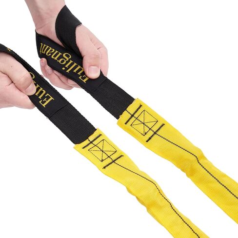 حبال المعركة المرنة ومدرب المقاومة، حبال التمرين لقوة التحمل، وتدريبات القلب والرشاقة، قابلة للتمديد حتى 30 قدمًا، 80 رطلاً in Kuwait