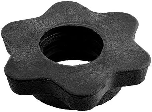 6 قطع من أطواق الفينيل سبينلوك لقضبان الحديد القياسية مقاس 1 بوصة رياضية مضادة للانزلاق وياقة قفل دوار ومشابك لولبية للدمبل لرفع الأثقال وتدريبات اللياقة البدنية in Kuwait