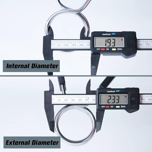 مشابك رفع الأثقال الأولمبية من ريت فيت، أطواق بمشبك زنبركي مقاس 5.08 سم مع مقبض بلاستيكي سهل - زوج من ملحقات رفع الأثقال لمشابك قفل المقبض والدمبل in Kuwait