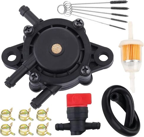 استبدال مضخة الوقود 691034 692313 بريجز 808492 597338 كوهلر 17hp-27hp لمحرك عربة الجولف وجزازة العشب وكاواساكي شبل كاديت كرافتسمان ستارتر مضخة الوقود الكهربائية (مجموعة) in Saudi Arabia