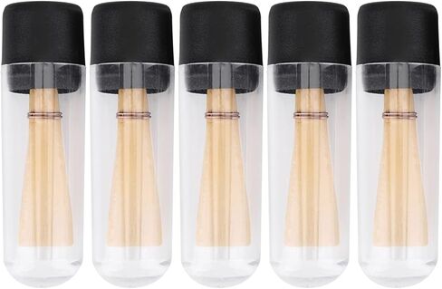 Estink 5 قطع من قصب الباسون الخيزران متوسطة الحجم من قصب الباسون، ملحقات الأدوات، 71 × 21 × 21 ملم in Kuwait