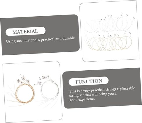 16 قطعة سلاسل اللفة القيثارة ملحقات الآلات الموسيقية آلات القيثارة أجزاء الآلة إكسسوارات الجيتار مجموعات الجيتار ملحقات أدوات الموسيقى استبدال القيثارة الفولاذية in Kuwait