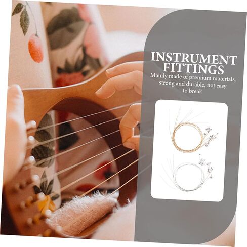 16 قطعة سلاسل اللفة القيثارة ملحقات الآلات الموسيقية آلات القيثارة أجزاء الآلة إكسسوارات الجيتار مجموعات الجيتار ملحقات أدوات الموسيقى استبدال القيثارة الفولاذية in Kuwait