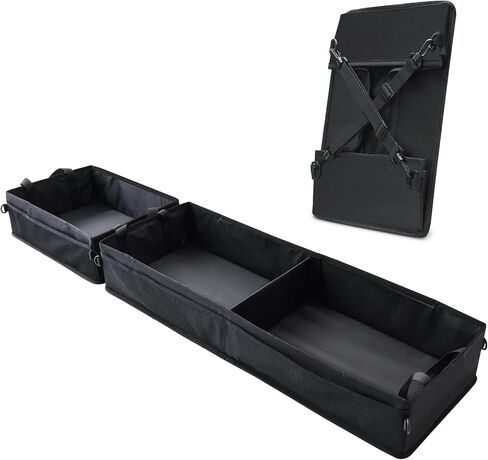 Under Seat Storage Truck Tool Box Organizer for Truck Underseat Storage 2015-2023 Ford F150 F250 F350 Dhevy Dilverado Upgraded Black Organizer Accessories (Black) in Kuwait