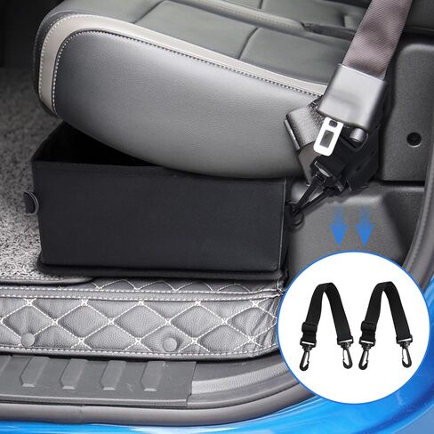 Under Seat Storage Truck Tool Box Organizer for Truck Underseat Storage 2015-2023 Ford F150 F250 F350 Dhevy Dilverado Upgraded Black Organizer Accessories (Black) in Kuwait