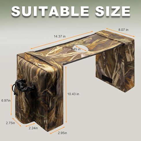 SUHU ATV Saddle Bags ATV Tank Bags Motorcycle Tank Bags Waterproof Cargo Pocket Tank Storage Bags for ATV UTV Snowmobile 4 Wheeler Motorcycle Bicycle Accessories in Kuwait